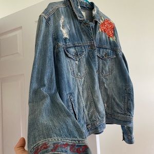 American Eagle oversized Jean Jacket